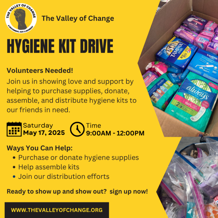 The Valley of Change Hygiene Kit Drive 51725